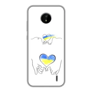 Чохол для Патріота України Nokia C10 - (AlphaPrint) (Мир Україні)