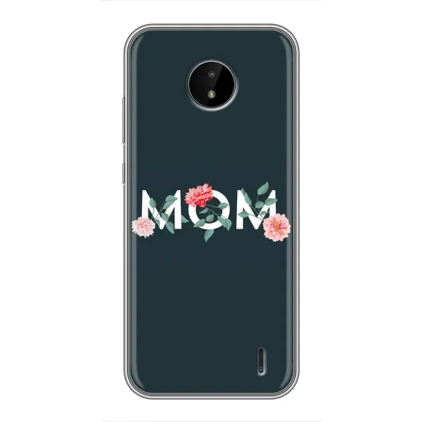 Чохол з принтом «Mom дизайн» для Nokia C10