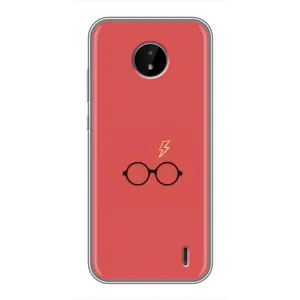 Чохли з Гаррі Поттером для Nokia C10 (AlphaPrint) (шрам та окуляри)