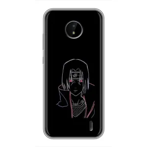 Чохли на тему: Ітачи Учіха для Nokia C10 (AlphaPrint) (силует Ітачі)