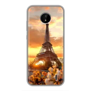 Чохол Ейфелева Вежа Nokia C10 - (AlphaPrint) (Сонячня вежа)