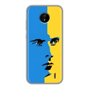 Украинские Чехлы для Nokia C10 с картинкой УПА (AlphaPrint) (Степан Бандера)