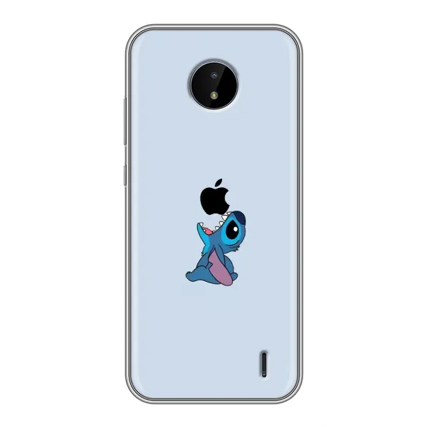 Чехол с принтом «Stitch apple» для Nokia C10