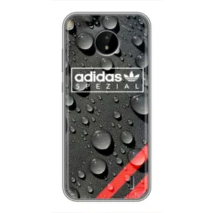 Чехлы Адидас для Nokia C20 Plus (AlphaPrint) (Адидас принт)