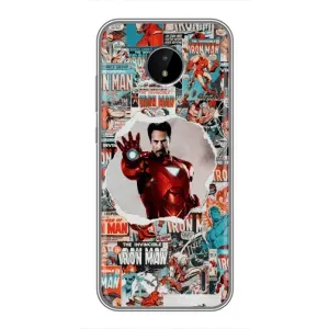 Чехлы с героями Марвел Nokia C20 Plus (VPrint) (Айронмен)