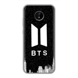 Чехлы BTS для Nokia C20 Plus (AlphaPrint) (БТС Лого)