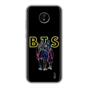 Чехлы BTS для Nokia C20 Plus (AlphaPrint) (BTS стайл)