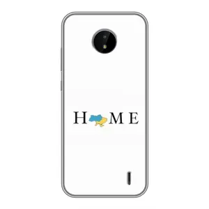 Чехол для Патриота Украины Nokia C20 Plus - (AlphaPrint) (Home)