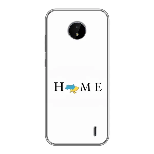 Чохол з принтом «Home» для Nokia C20 Plus