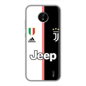 Чехлы для Nokia C20 Plus (VPrint) - Футбольные клубы (Juventus)