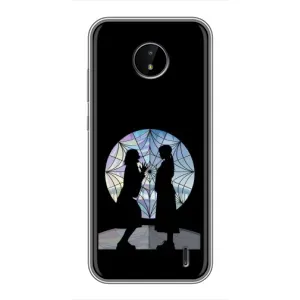 Чехлы Венсдей на Nokia C20 Plus Уэнсдей (AlphaPrint) (комната Уэнздей)