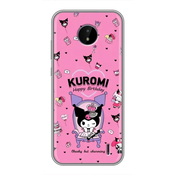 Чехол с принтом «KUROMI» для Nokia C20 Plus