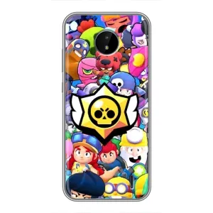 Чехол для Nokia C20 Plus Бравл Старс (VPrint) (Лого Brawl Stars)