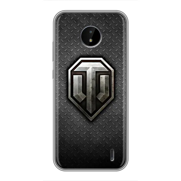 Чехол с принтом «Лого Tanks» для Nokia C20 Plus