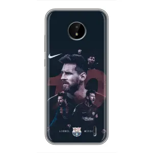 Чехлы Месси для Nokia C20 Plus (AlphaPrint) (Месси 10)