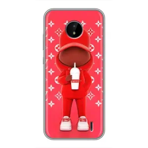 Крутые Чехлы Луи Виттон для Nokia C20 Plus (AlphaPrint) (Модный стиль)