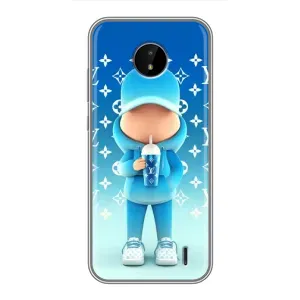 Крутые Чехлы Луи Виттон для Nokia C20 Plus (AlphaPrint) (Парень LV)