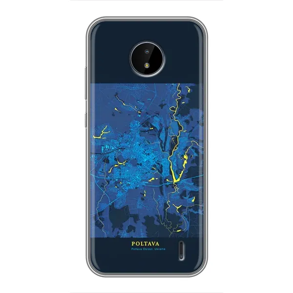 Чехол с принтом «Полтава» для Nokia C20 Plus