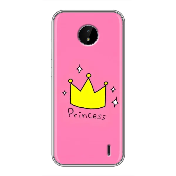 Чехол с принтом «Princess» для Nokia C20 Plus