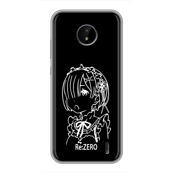 Чехол с принтом «Re: Zero» для Nokia C20 Plus