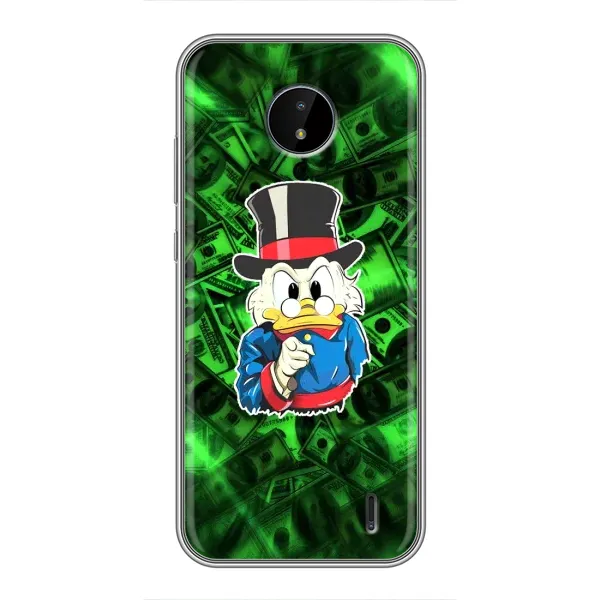 Чехол с принтом «Скрудж МакДак» для Nokia C20 Plus