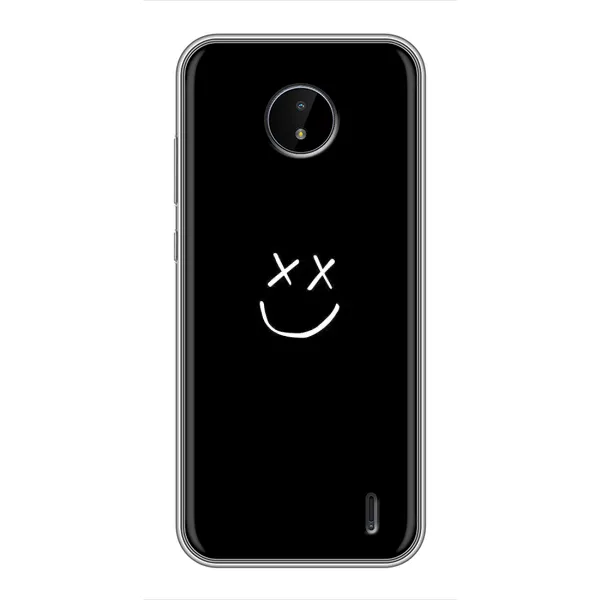 Чохол з принтом «Смайл» для Nokia C20 Plus