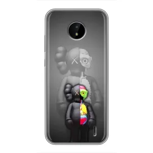 Чехлы для Nokia C20 Plus - Bearbrick Louis Vuitton (PREMIUMPrint) (Тело Bearbrick)