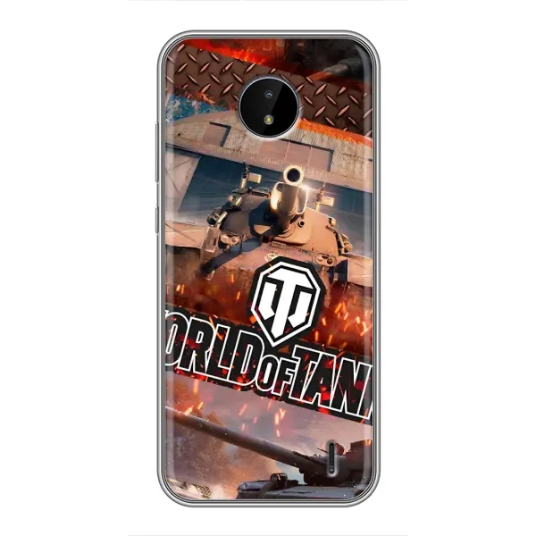 Чехол с принтом «World of Tanks» для Nokia C20 Plus