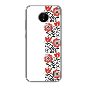 Чехол для Патриота Украины Nokia C20 Plus - (AlphaPrint) (Яркая вишиванка)