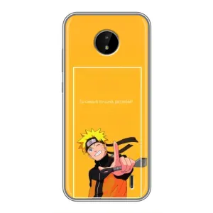 Анимешный чехол для Nokia C20 (Аниме Наруто)