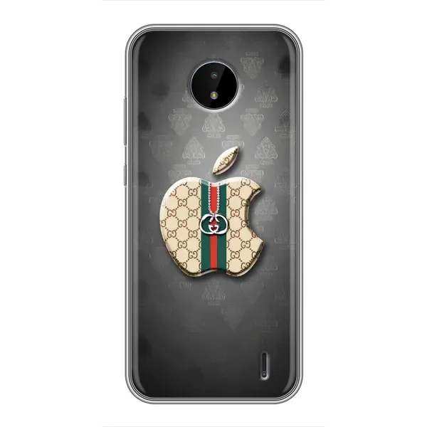 Чехол с принтом «Apple gucci» для Nokia C20