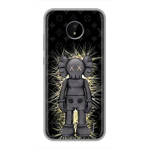 Чохол з принтом «Bearbrick LV» для Nokia C20