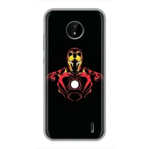 Чехлы с героями Марвел Nokia C20 (VPrint) (Человек железный)