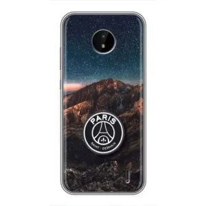Чехлы PSG для Nokia C20 (AlphaPrint) (ФК ПСЖ)