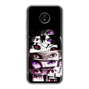 Анимешный чехол для Nokia C20 (Глаза Аниме)
