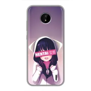 Чехлы Персонажи Аниме Наруто для Nokia C20 (AlphaPrint) (Hentai chan)
