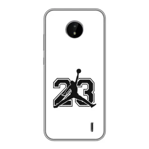 Чехлы для Nokia C20 - с картинкой JORDAN (AlphaPrint) (Jordan 23)