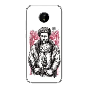 Чехлы для Nokia C20 с принтом Тараса Шевченко (AlphaPrint) (Козак Шевченко)