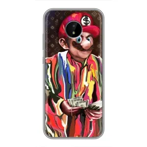 Брендновые Чехлы для Nokia C20 - (PREMIUMPrint) (Mario LV)