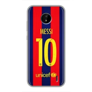 Чехлы Месси для Nokia C20 (AlphaPrint) (Messi Barca 10)