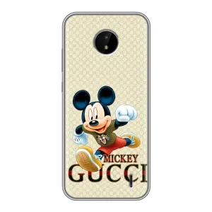 Чехол Disney Mouse Nokia C20 (PREMIUMPrint) (Mikki Gucci)