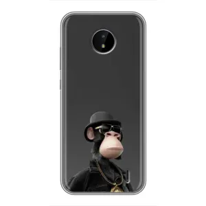 Чехлы с Обезьянами NFT для Nokia C20 (AlphaPrint) (Обезьяна NFT)