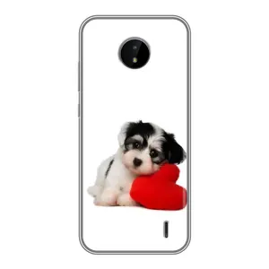 Чехлы с собаками для Nokia C20 (VPrint) (Песик)