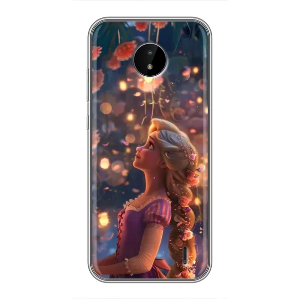 Чохол з принтом «Рапунцель ліхтарики» для Nokia C20