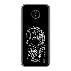 Чехлы Персонажи Аниме Наруто для Nokia C20 (AlphaPrint) (Re: Zero)