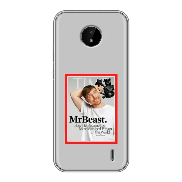 Чехол с принтом «TIME Beast» для Nokia C20