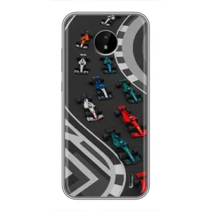 Чохол з принтом «Траса Ф1» для Nokia C20