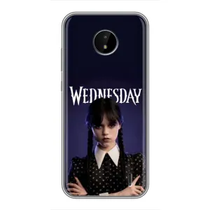 Чехлы Венсдей на Nokia C20 Уэнсдей (AlphaPrint) (Wednesday)