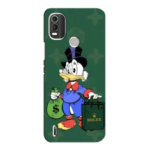 Чехлы для Nokia C21 Plus - Скрудж МакДак Louis Vuitton (PREMIUMPrint) (Богатая Утка)