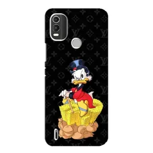 Чехлы для Nokia C21 Plus - Скрудж МакДак Louis Vuitton (PREMIUMPrint) (Богатство Макдака)